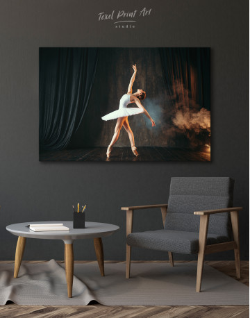 Ballerina Photo Canvas Wall Art - image 4