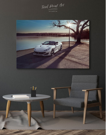 2019 Ferrari Portofino Canvas Wall Art - image 4