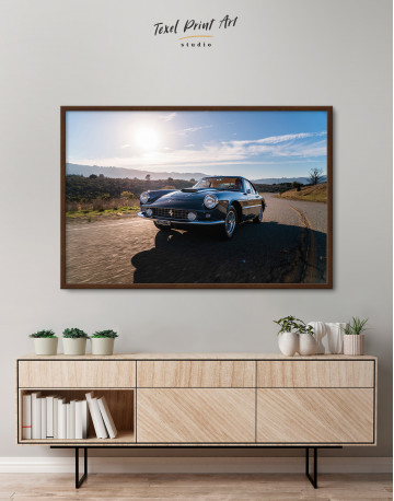Framed 1961 Ferrari 400 Superamerica Canvas Wall Art - image 3