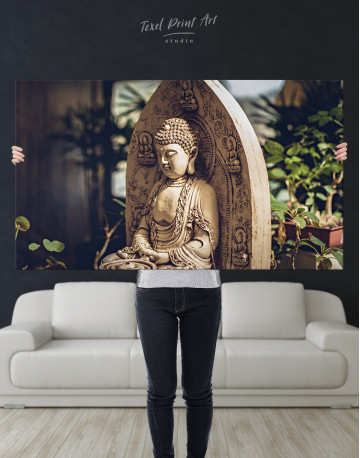 Buddah Statue Canvas Wall Art - image 9
