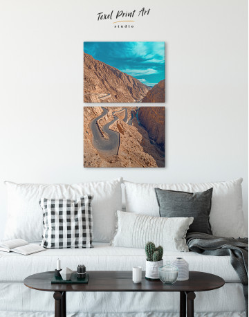 Dades Gorges Morocco Canvas Wall Art - image 2