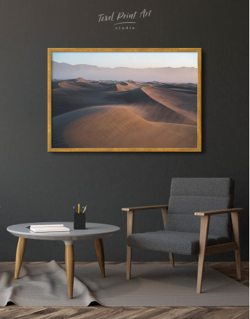 Framed Desert Dune Landscape Canvas Wall Art - image 2
