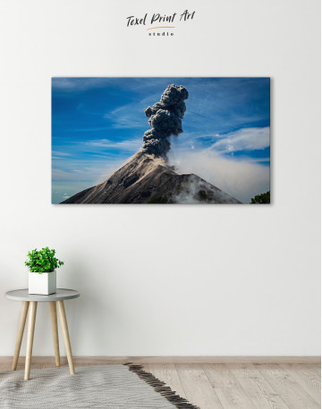 Fuego Volcano Erupting Canvas Wall Art - image 6
