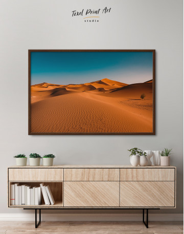 Framed Beautiful Sand of Desert Dune Canvas Wall Art - image 3