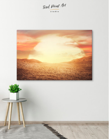 Desert Sun Canvas Wall Art - image 6