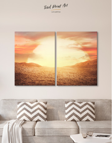 Desert Sun Canvas Wall Art - image 10
