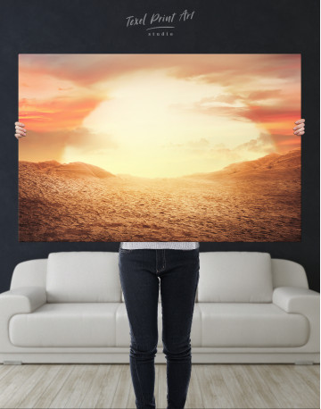 Desert Sun Canvas Wall Art - image 9