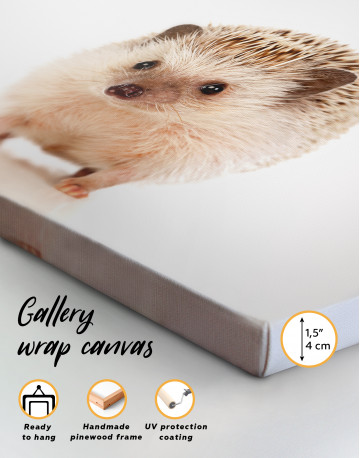 Nice Brown Hedgehog Canvas Wall Art - image 4