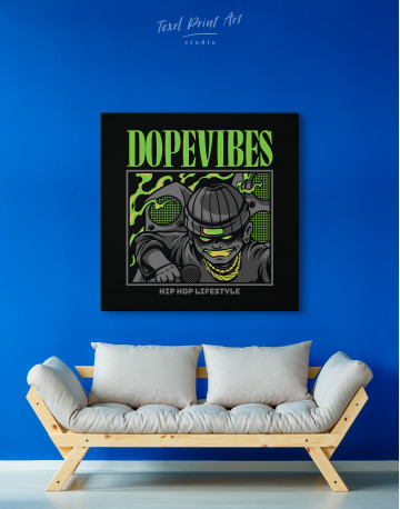 Dopevibes Hip Hop Lifestyle Canvas Wall Art - image 4