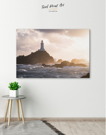 La corbiere lighthouse skyline Canvas Wall Art - image 5