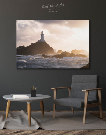 La corbiere lighthouse skyline Canvas Wall Art - image 6