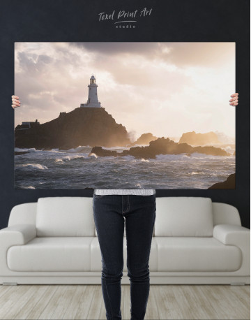 La corbiere lighthouse skyline Canvas Wall Art - image 7