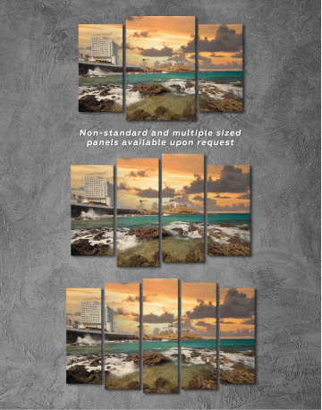 Barra lighthouse skyline Canvas Wall Art - image 6