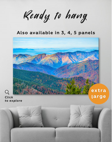 Colorful mountain landscape Canvas Wall Art - image 6