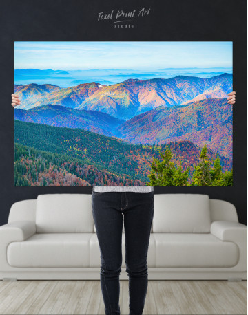 Colorful mountain landscape Canvas Wall Art - image 2