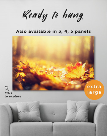 Autumn leaves Canvas Wall Art - image 8