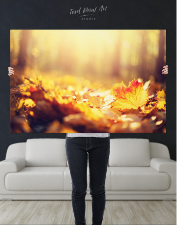 Autumn leaves Canvas Wall Art - image 4