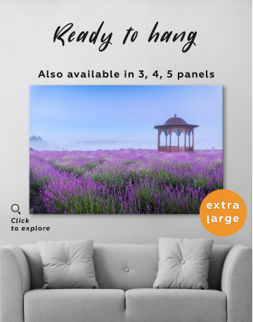 Lavender field landscape Canvas Wall Art - image 8