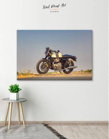 Cafe Racer Motorcycle Canvas Wall Art - image 5