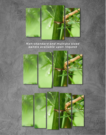 Nature Bamboo Branches Canvas Wall Art - image 5