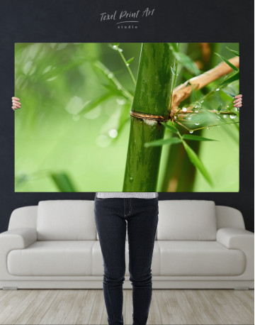 Nature Bamboo Branches Canvas Wall Art - image 7