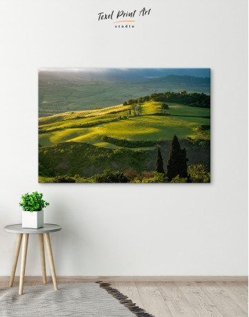 Val D'orcia Italy Landscape Canvas Wall Art - image 7