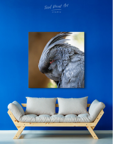 Grey Cockatoo Canvas Wall Art - image 6