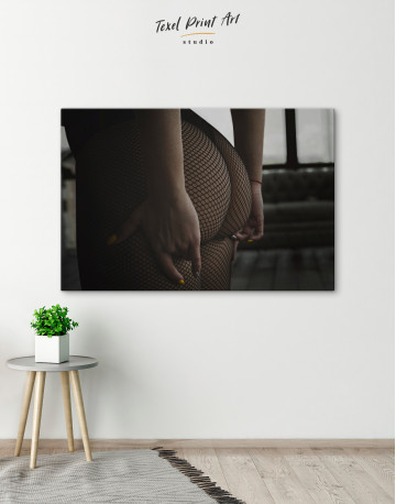 Sexy Woman's Buttocks Canvas Wall Art - image 4