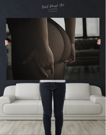 Sexy Woman's Buttocks Canvas Wall Art - image 8