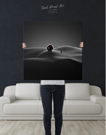 Sexy Woman Bodyscape Canvas Wall Art - image 1