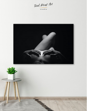 Naked Woman Bodyscape Canvas Wall Art - image 5