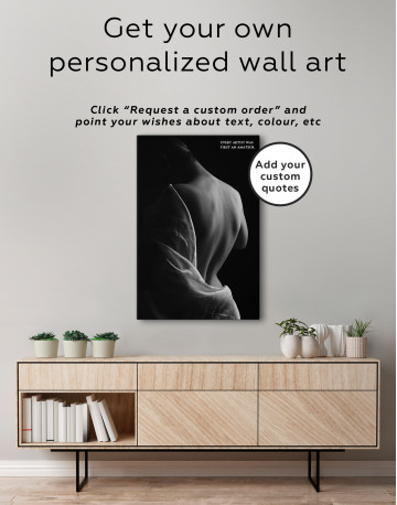 Sensual Woman Photograph Canvas Wall Art - image 2