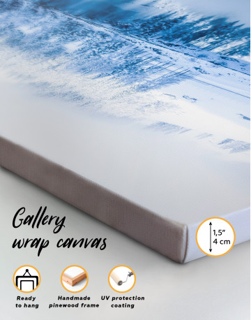 Snowy Langscape Canvas Wall Art - image 7
