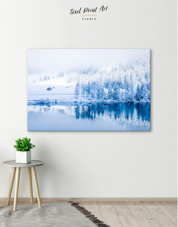 Snowy Langscape Canvas Wall Art - image 5