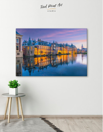 Binnenhof Castle Netherlands Canvas Wall Art - image 5