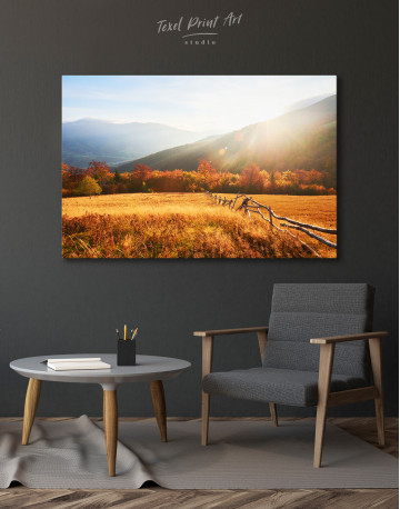 Highland Hills in Autumn Canvas Wall Art - image 6
