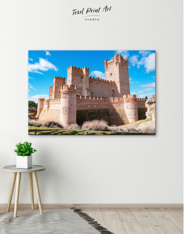 Castle of La Mota Spain Canvas Wall Art - image 5