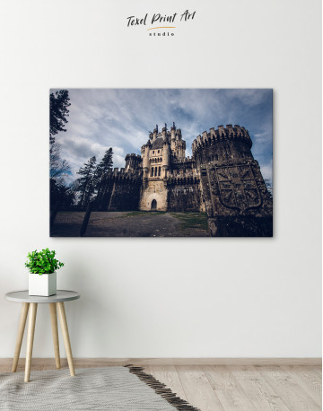 Butron Castle Spain Canvas Wall Art - image 5