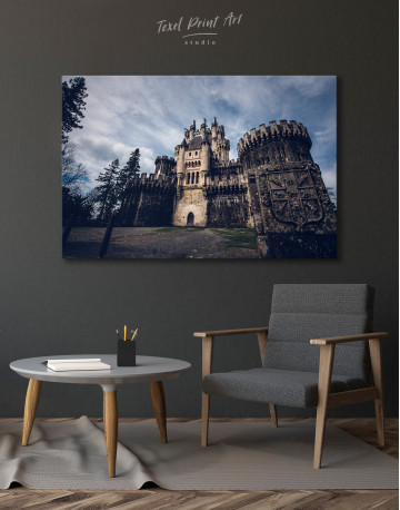 Butron Castle Spain Canvas Wall Art - image 3