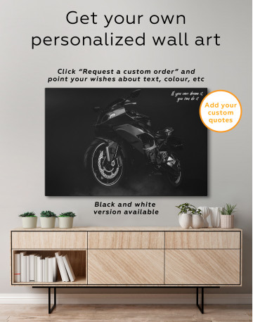 Sports Motorcycle Canvas Wall Art - image 8