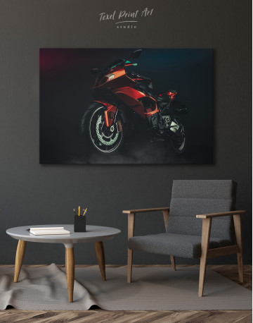 Sports Motorcycle Canvas Wall Art - image 4