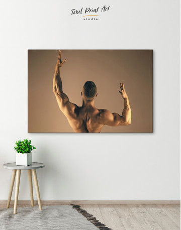 Muscular Back Canvas Wall Art - image 5