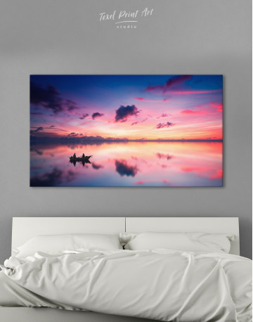 Sunset Sky Canvas Wall Art
