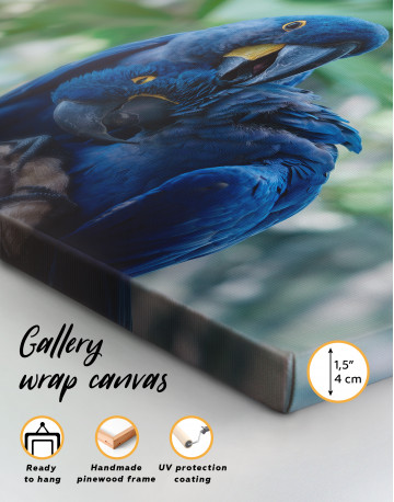 Hyacinth Macaw Canvas Wall Art - image 7