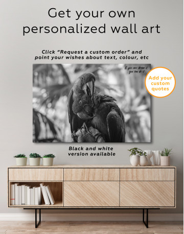 Hyacinth Macaw Canvas Wall Art - image 6