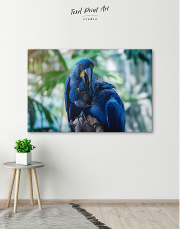 Hyacinth Macaw Canvas Wall Art - image 5