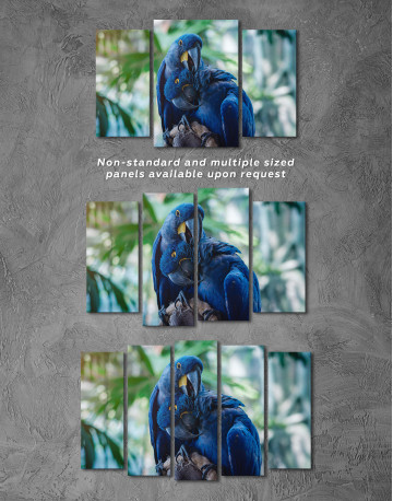 Hyacinth Macaw Canvas Wall Art - image 4
