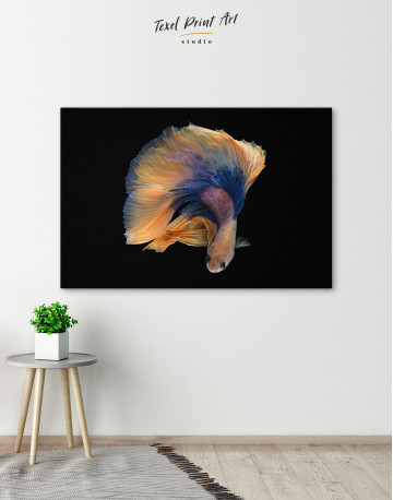Halfmoon Betta Fish Canvas Wall Art - image 5