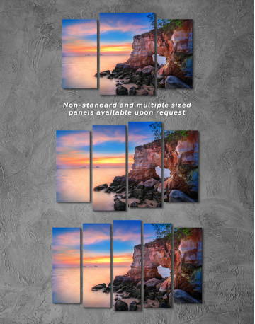 Buffalo Nose Cape at Sunset in Krabi, Thailand Canvas Wall Art - image 4