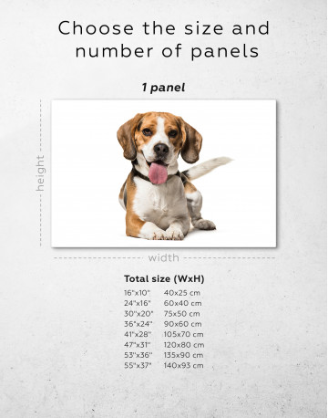 Beagle Canvas Wall Art - image 8